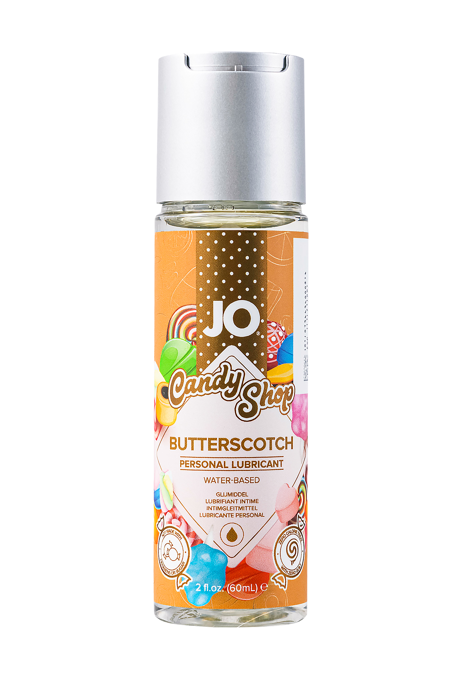 Съедобный лубрикант со вкусом "Ириски" JO H2O Candy Shop Butterscotch, 60 мл