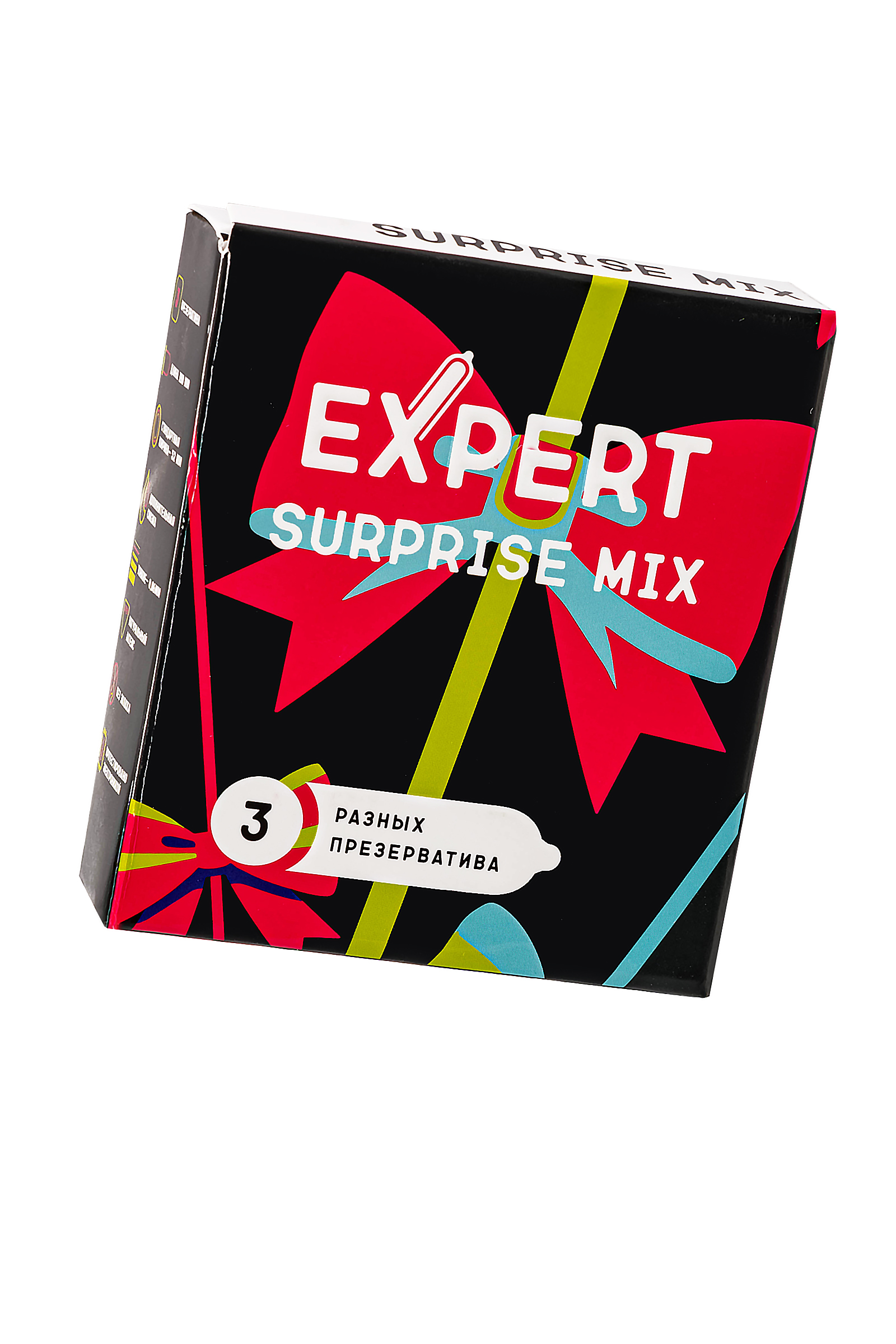 Презервативы EXPERT Surprise Mix, секретный микс, 3шт